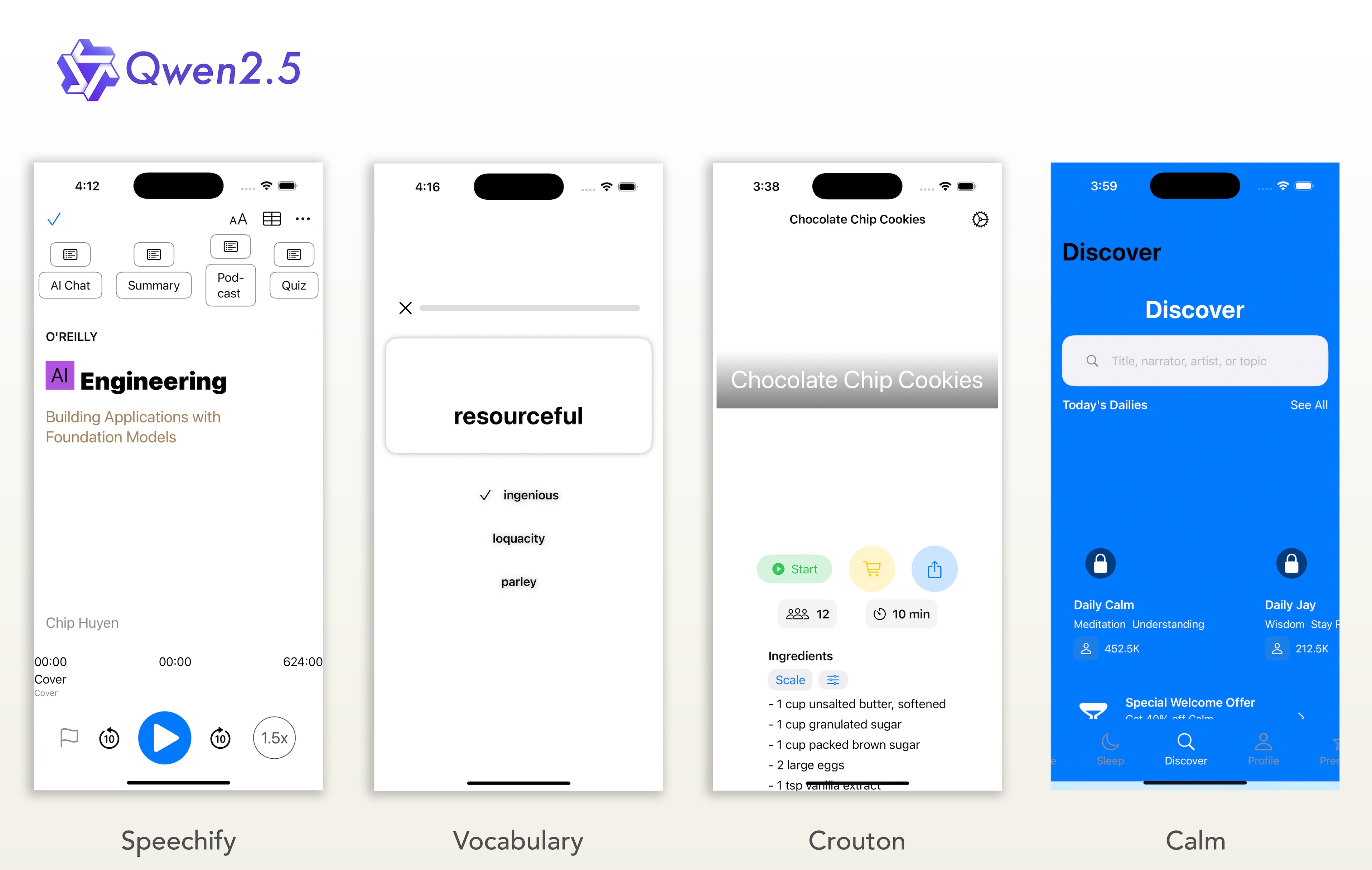 Qwen2.5-VL App Comparison